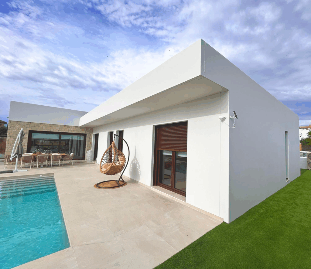 Vivienda unifamiliar de hormigón en Picassent